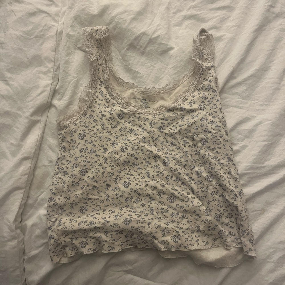 Brandy cropped tank